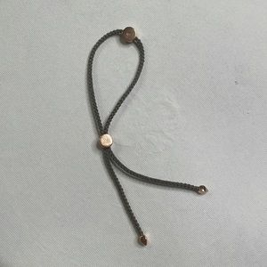 MONICA VINADER LINEAR SOLO DIMOND BRACELET